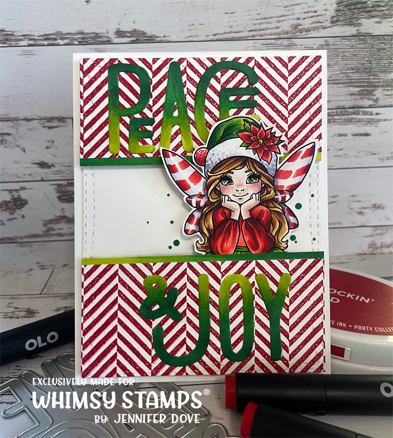 Christmas Fairy Wishes Clear Stamps