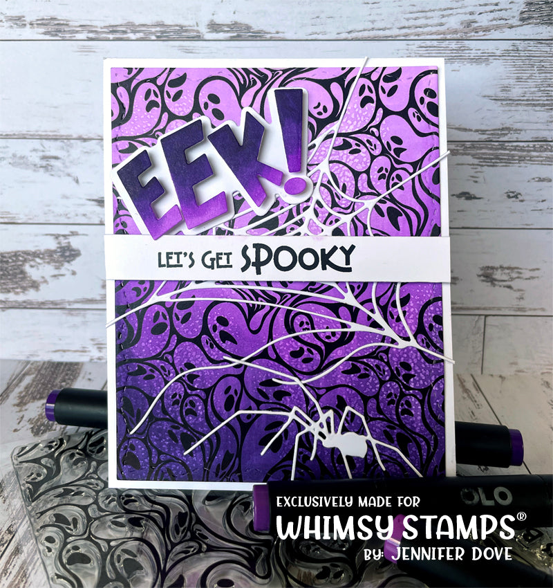 Ghostly Greetings Clear Stamps