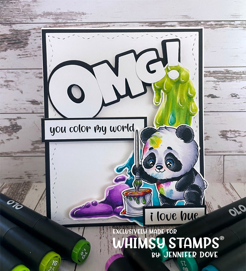 **NEW Panda Painter Clear Stamps