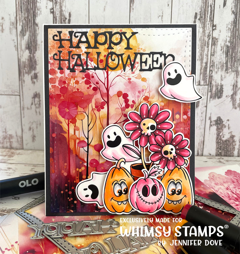 Primitive Halloween Clear Stamps