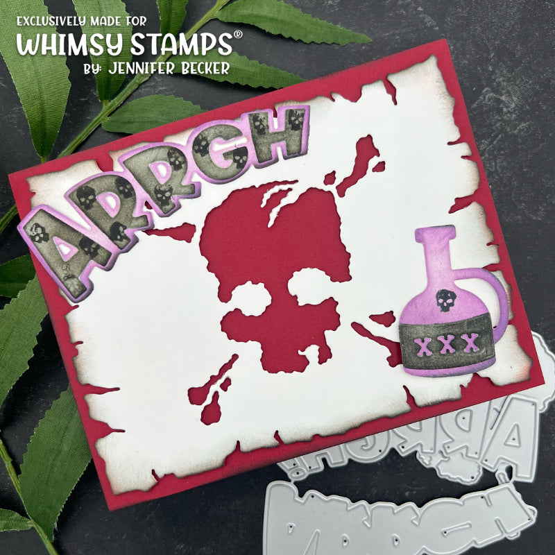 **NEW Arrgh Accessories Die Set - Whimsy Stamps