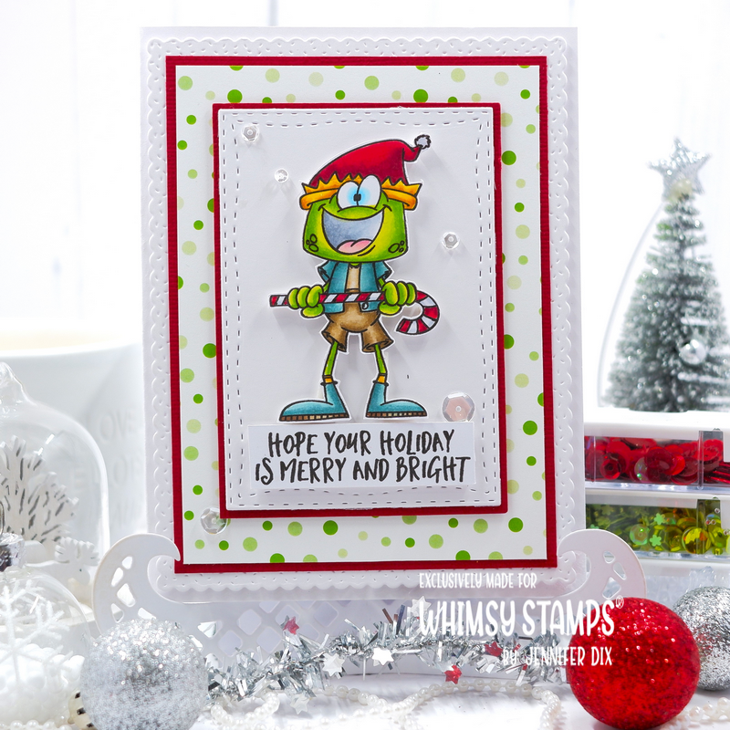 **NEW Hoppy Holidays Clear Stamps - Whimsy Stamps