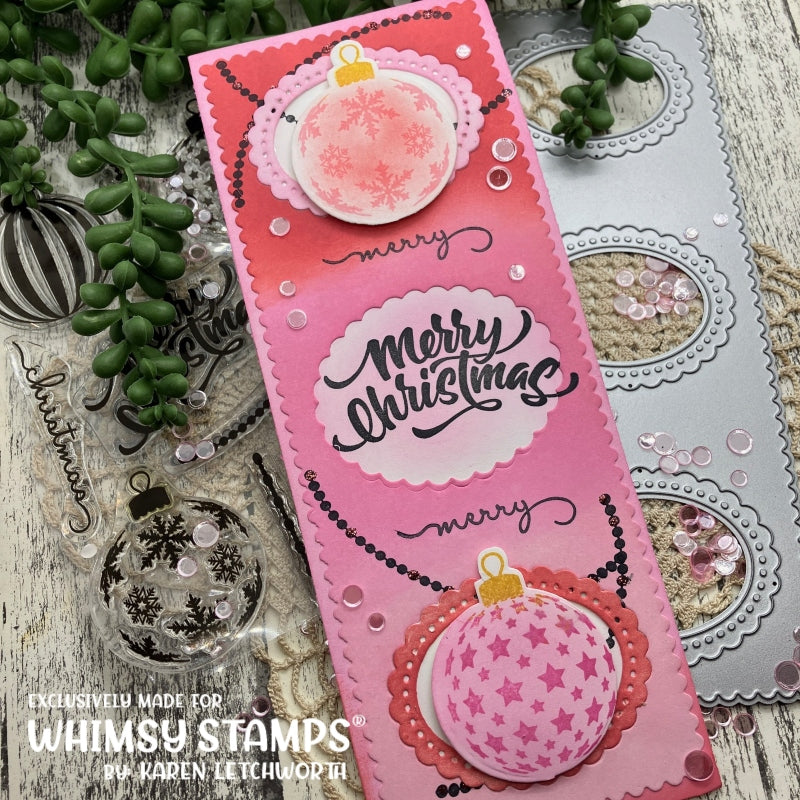 Elegant Ornaments Clear Stamps