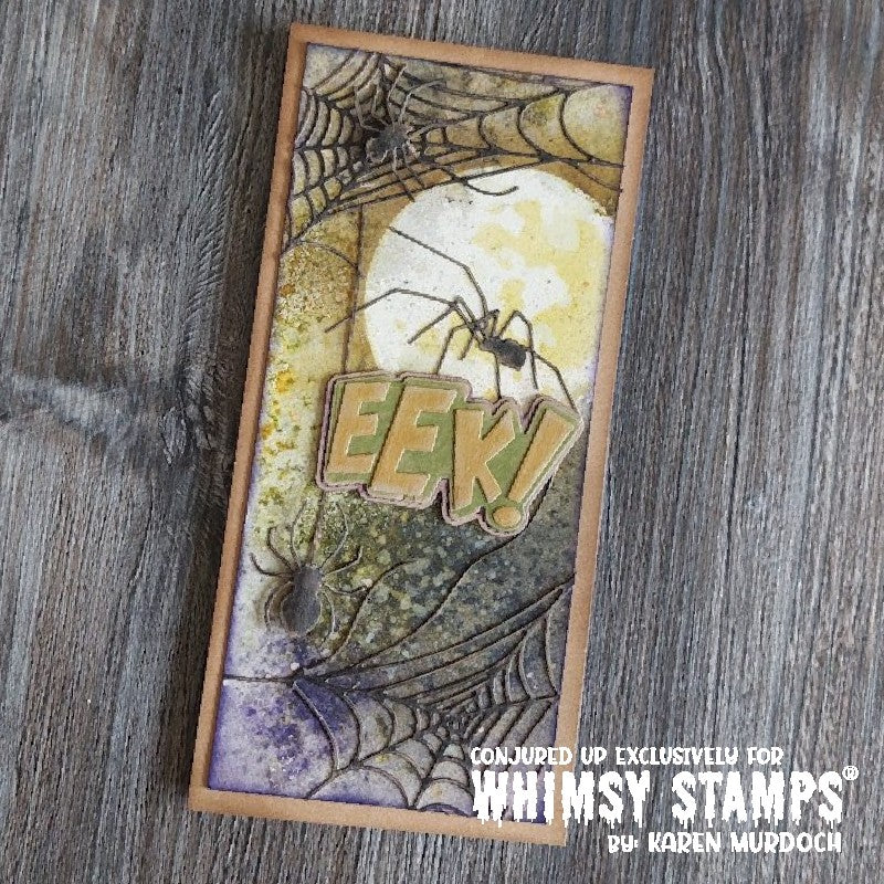 Spiders and Webs Die Set - Whimsy Stamps