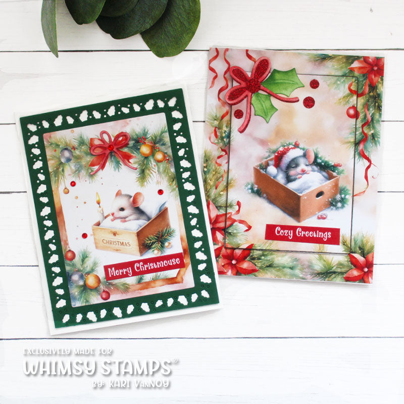 Quick Card Fronts - Matchbox Mice