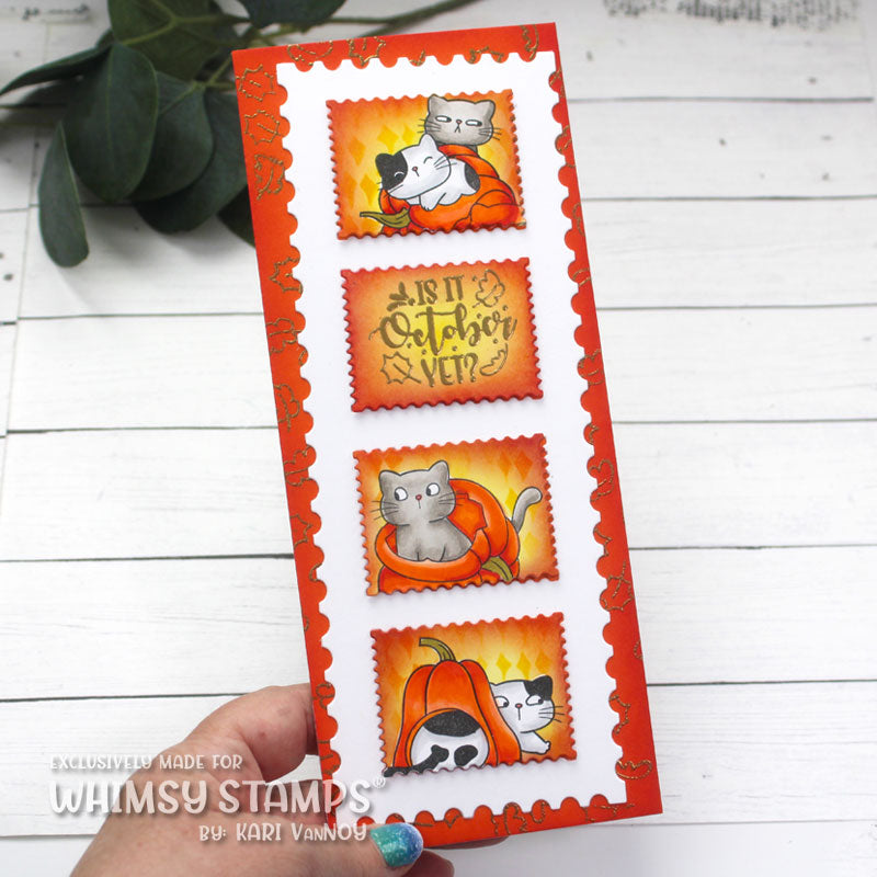 Pumpkin Kitties Clear Stamps