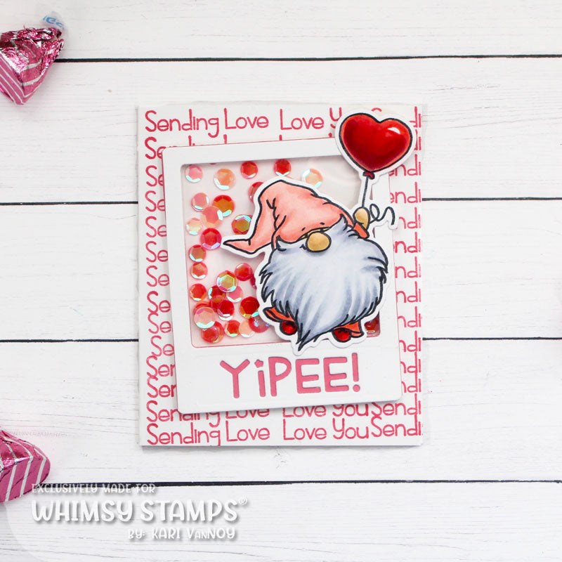 **NEW Fun with Words 1 Die Set - Whimsy Stamps