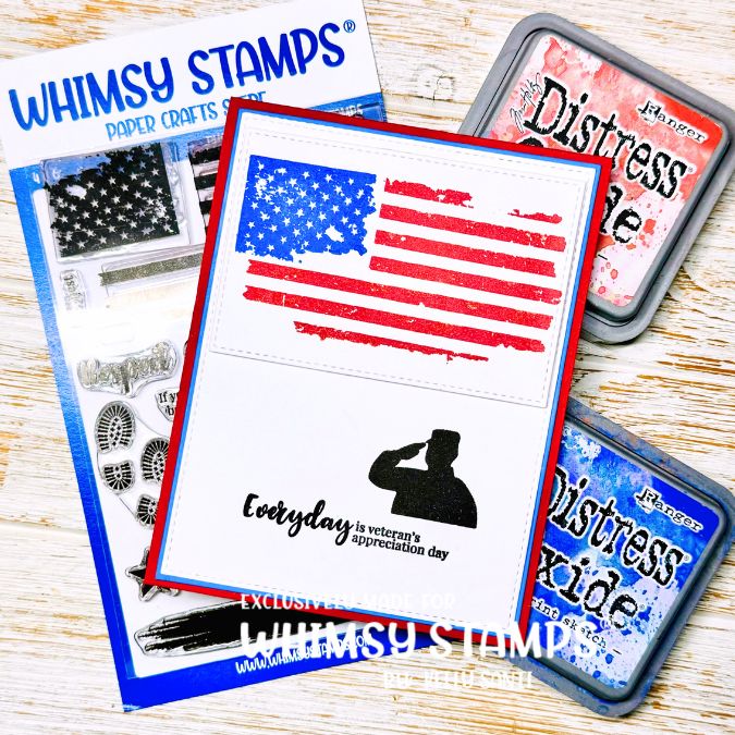 Military Heroes Clear Stamps