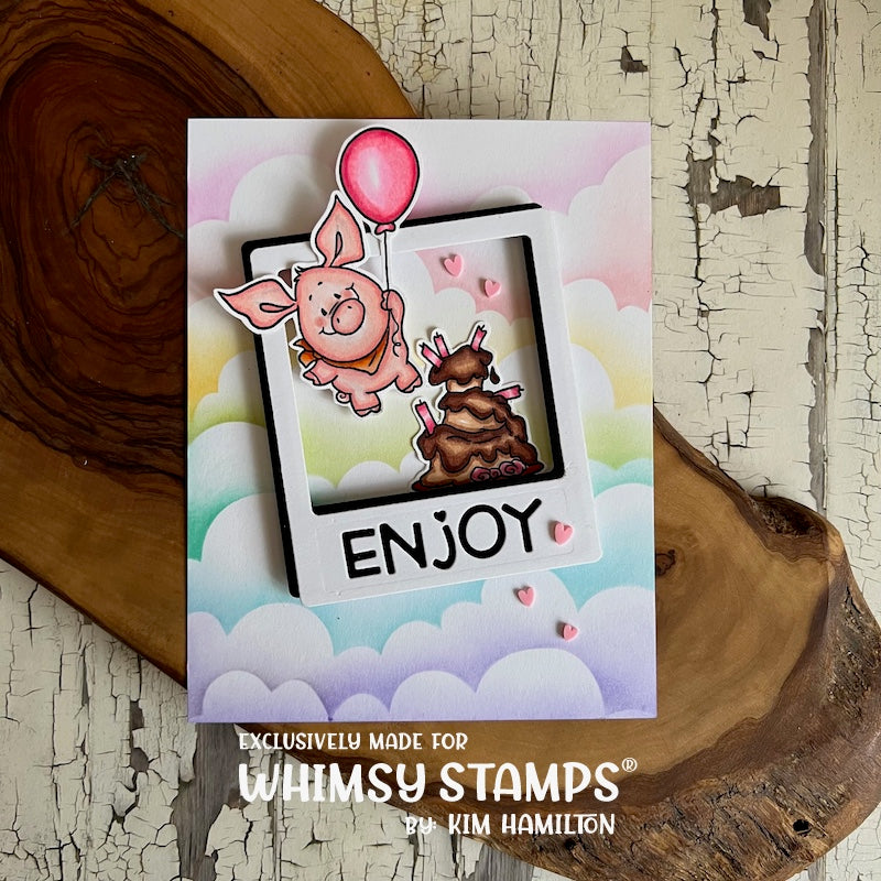 **NEW Fun with Words 1 Die Set - Whimsy Stamps