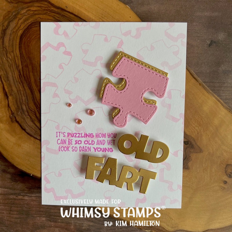 **NEW Puzzle Pieces Die - Whimsy Stamps