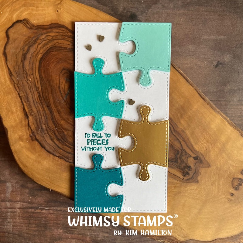 **NEW Puzzle Pieces Die - Whimsy Stamps