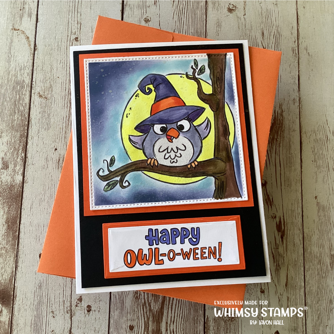 Owl-O-Ween - Digital Stamp