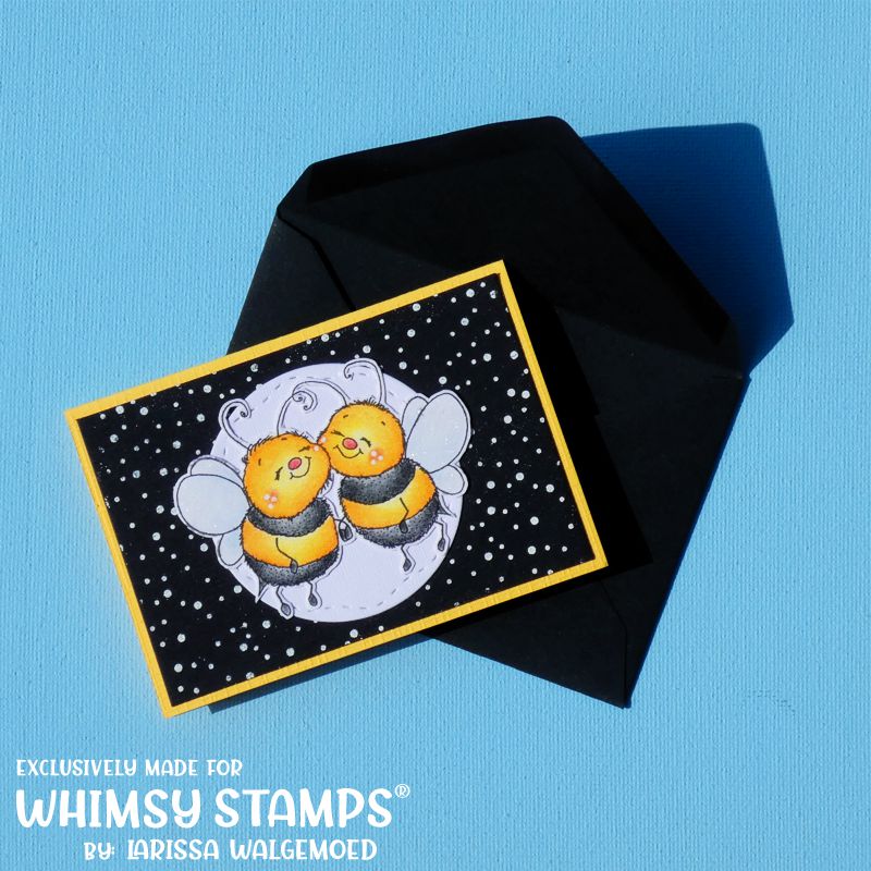 Bee Happy - Digital Stamp - Whimsy Stamps