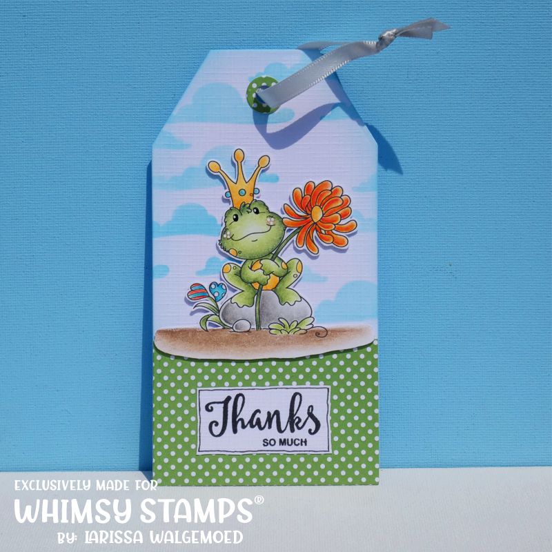 Frog Prince - Digital Stamp - Whimsy Stamps