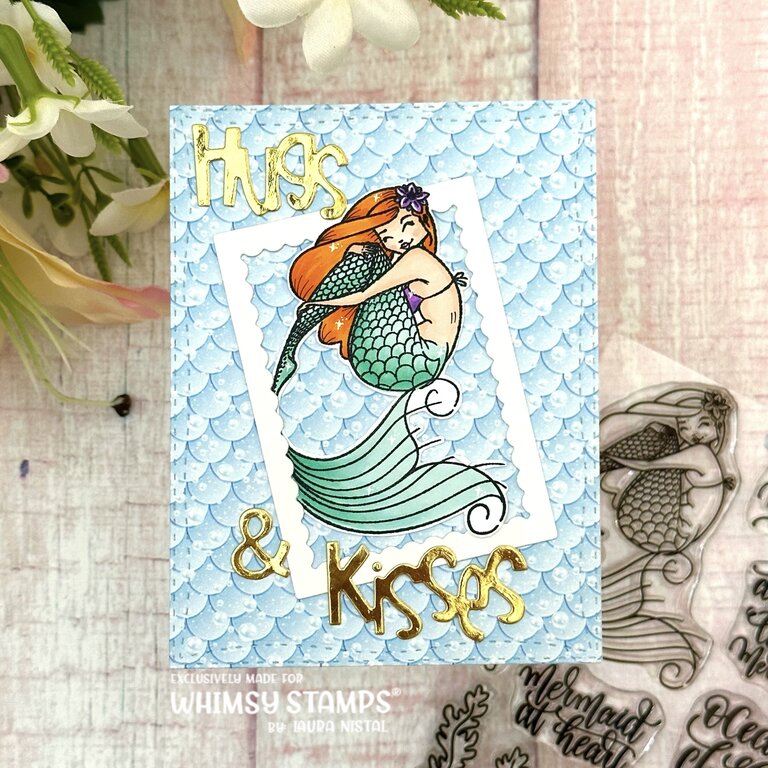 6x6 Paper Pack - Mermaid - Whimsy Stamps