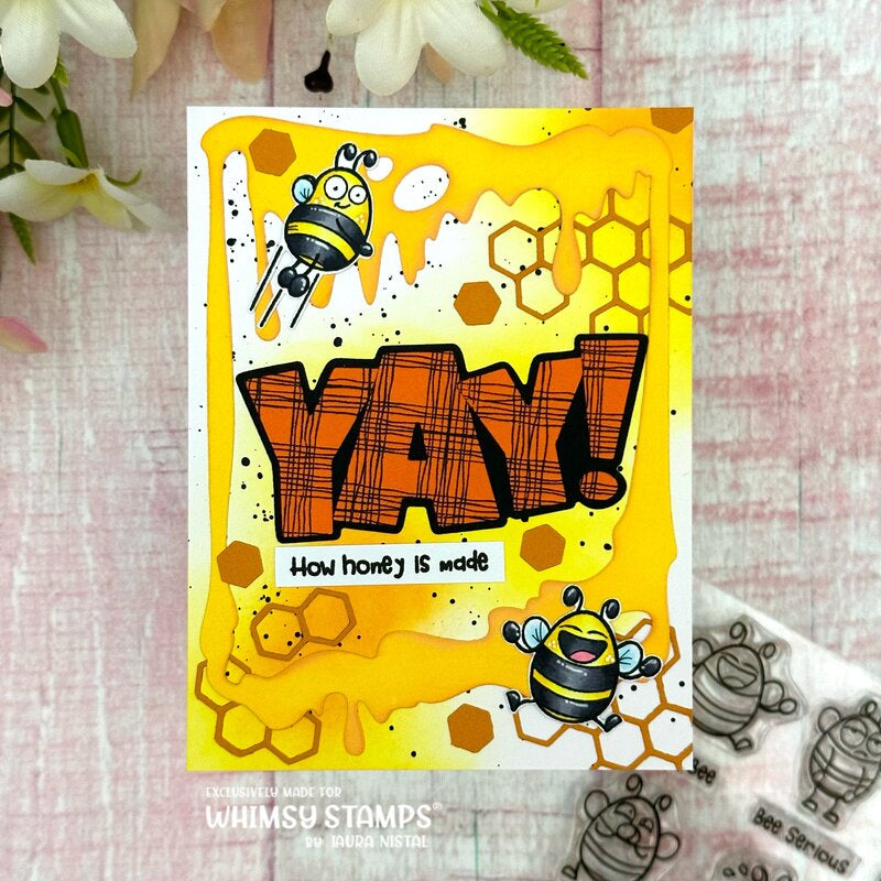 Bizzy Bees 2 Clear Stamps