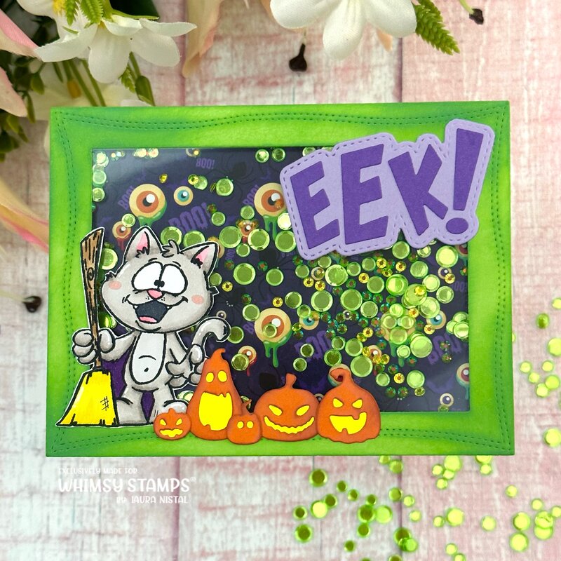 Pumpkin and Mini Jacks Die Set - Whimsy Stamps