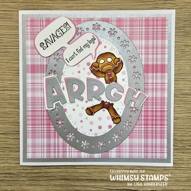 GingerSnaps! Clear Stamps - Whimsy Stamps