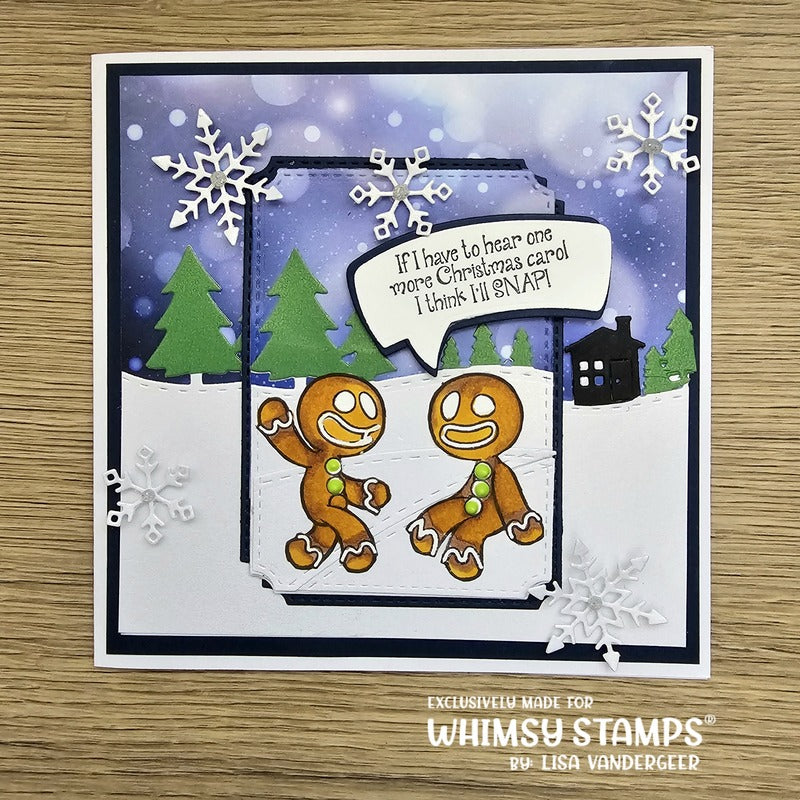 GingerSnaps! Clear Stamps - Whimsy Stamps