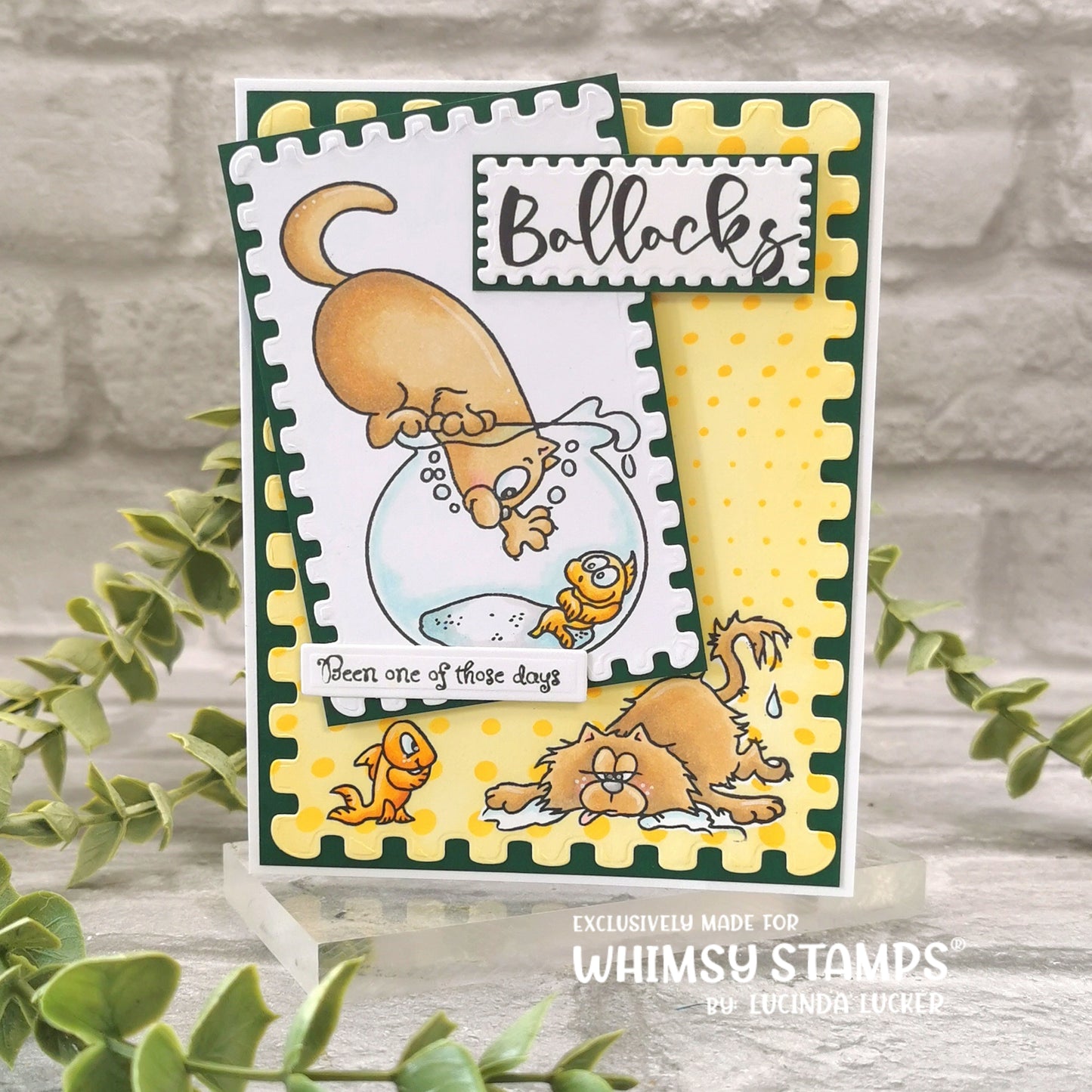 Cheeky Sentiments Clear Stamps - Whimsy Stamps