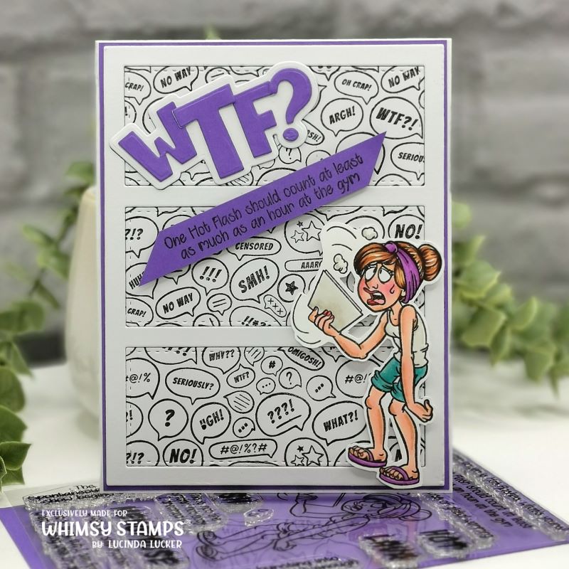 Menopause Clear Stamps - Whimsy Stamps