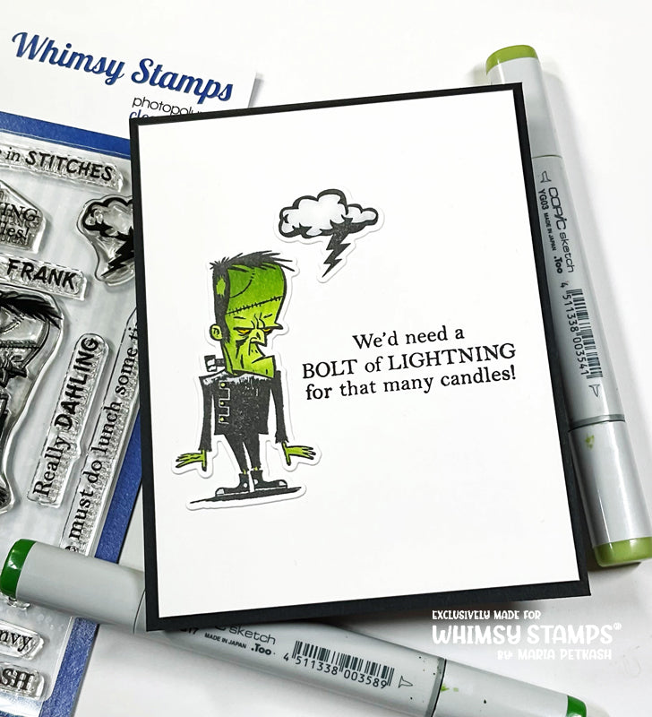 Franken Schmutz Clear Stamps - Whimsy Stamps