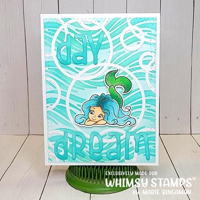 Making Waves Stencil - Whimsy Stamps