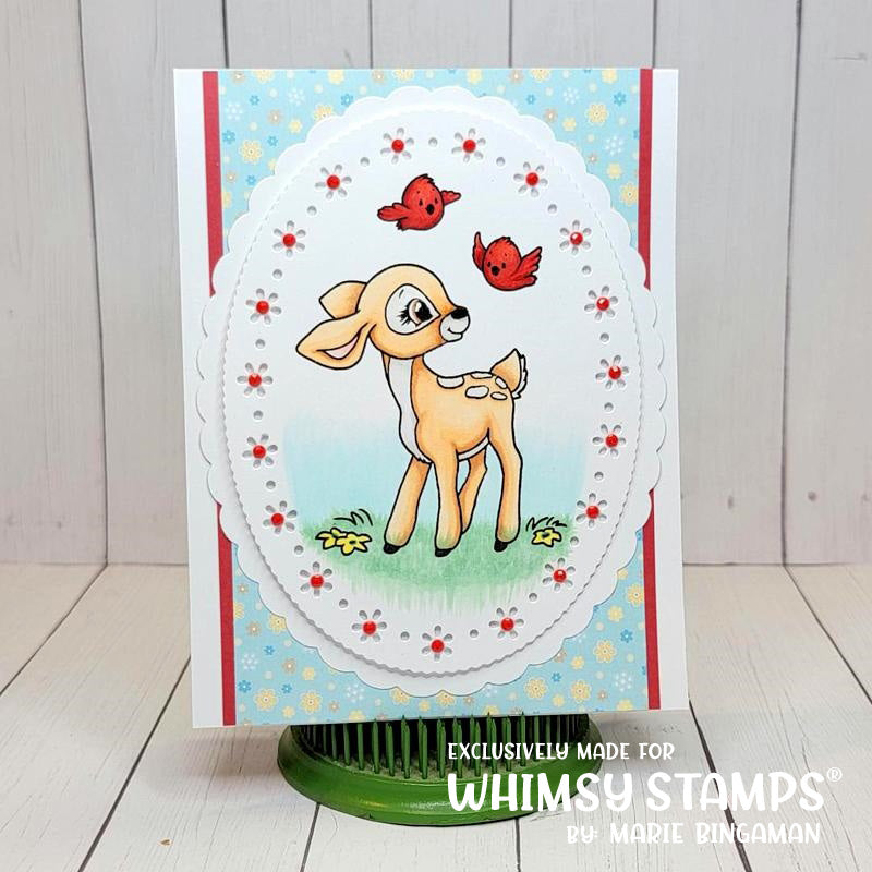 Spring Ovals Die Set - Whimsy Stamps