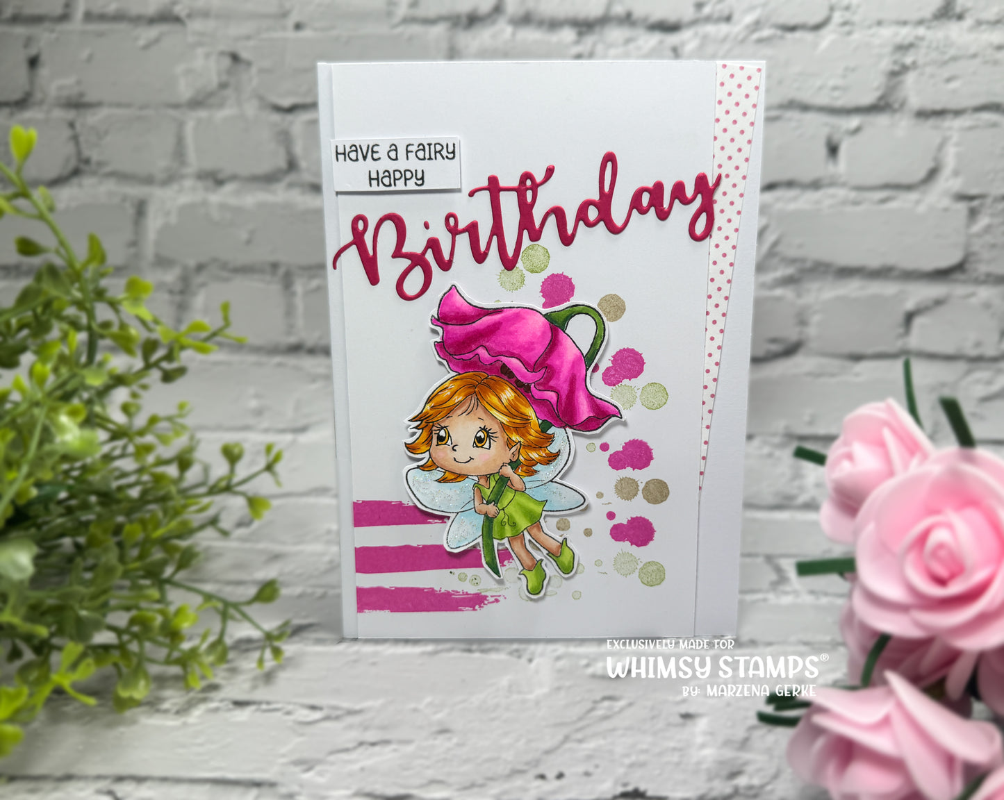 **NEW Fairy Wishes Clear Stamps - Whimsy Stamps