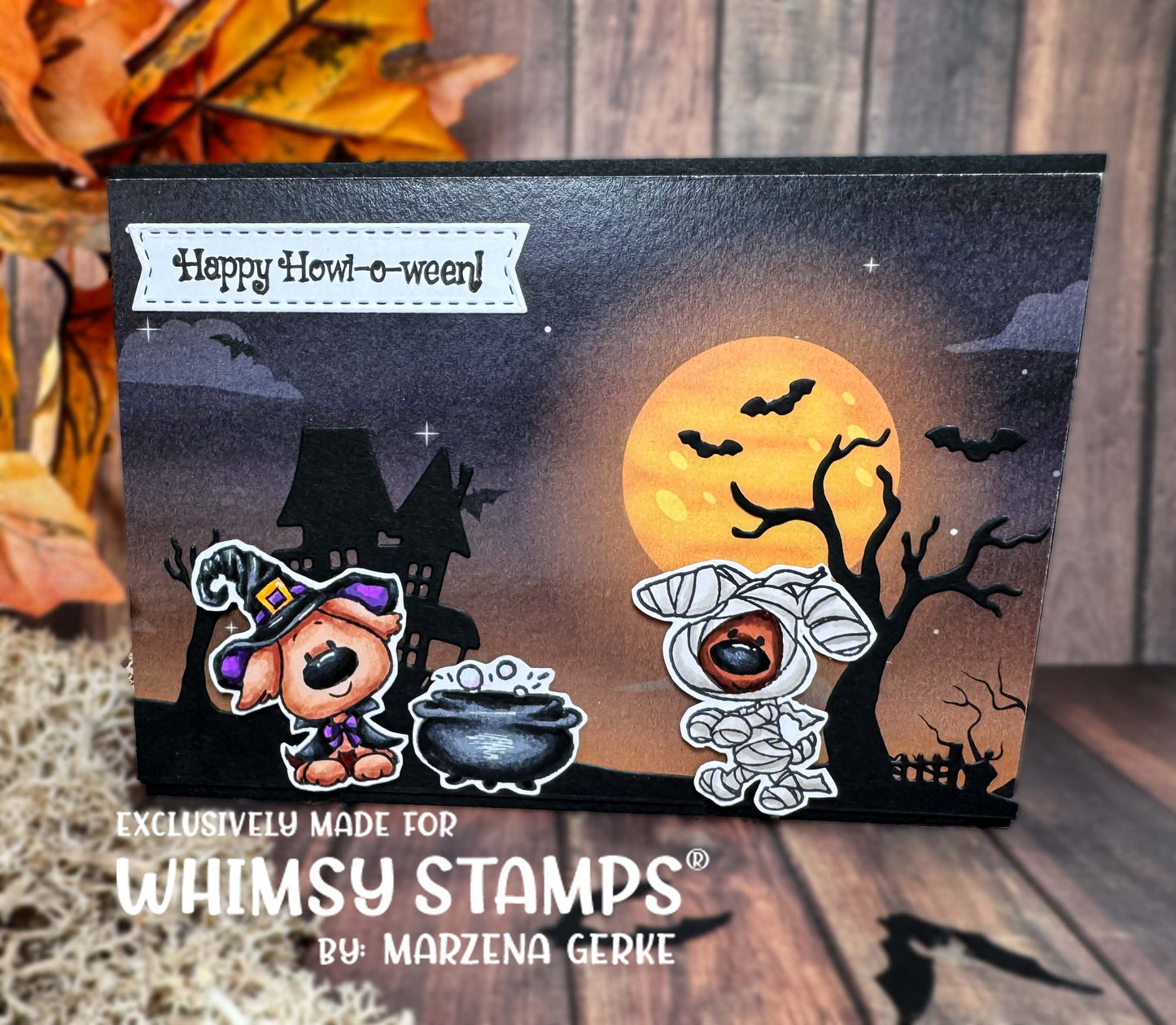 Doggies Halloween Clear Stamps