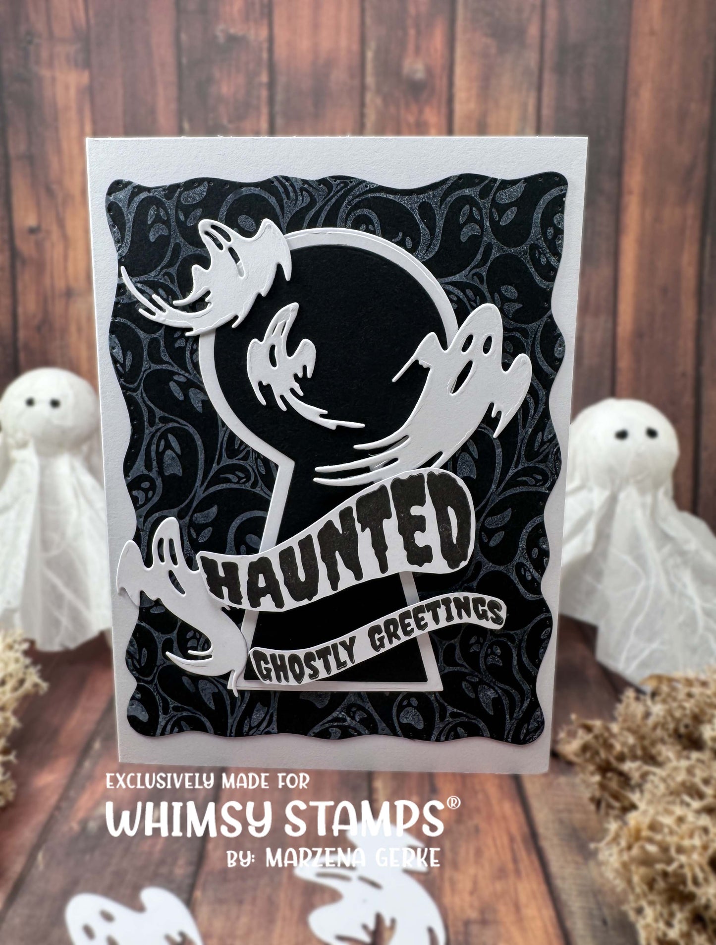 Ghostly Greetings Clear Stamps