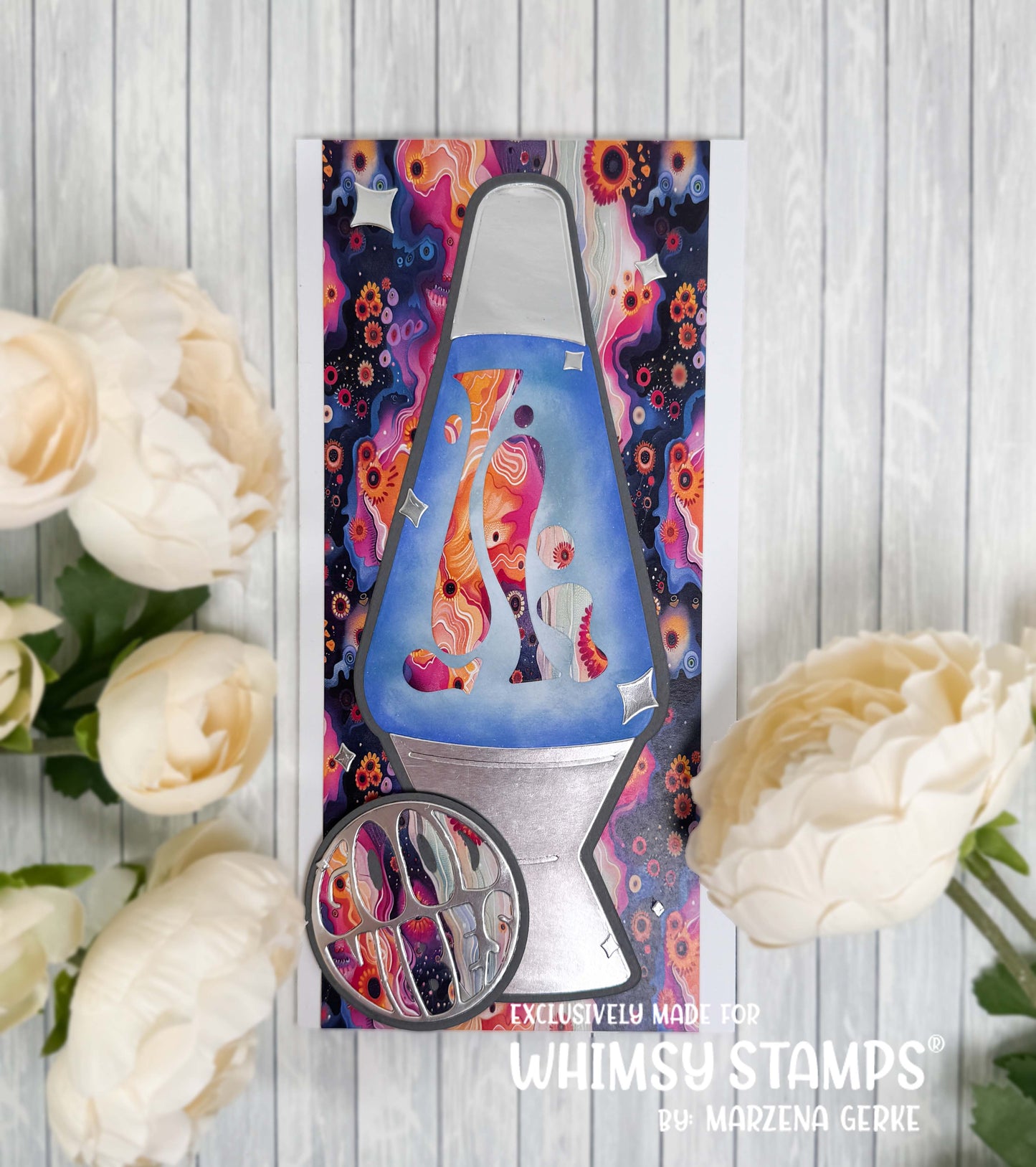 **NEW Lava Lamp Die Set - Whimsy Stamps