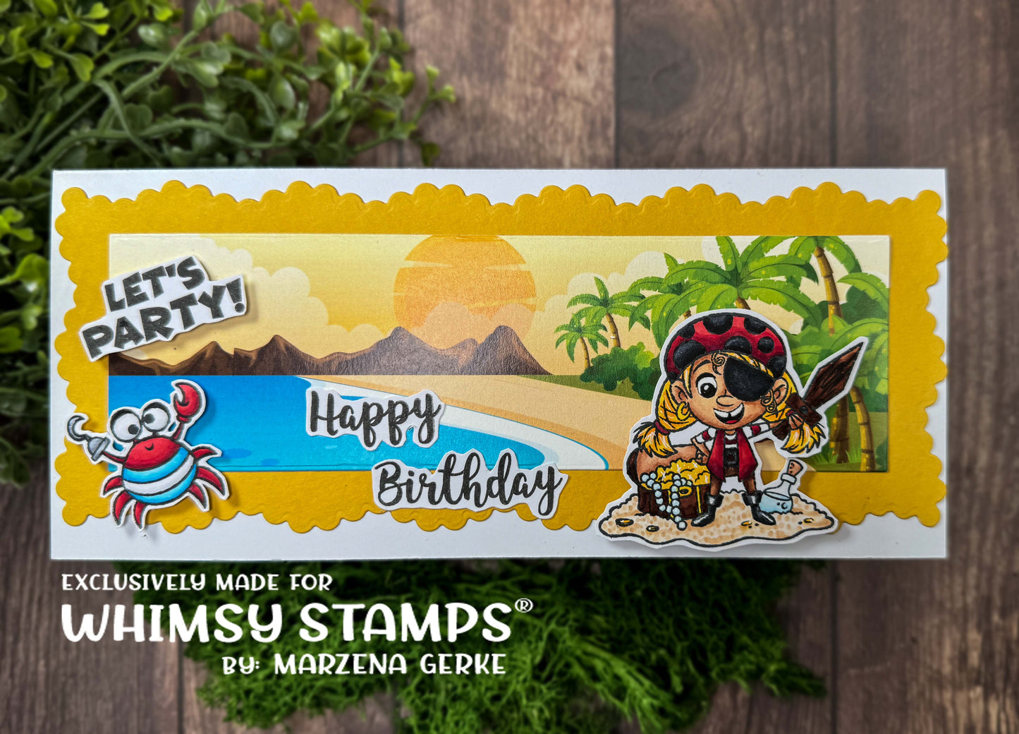 Pirate Party Clear Stamps