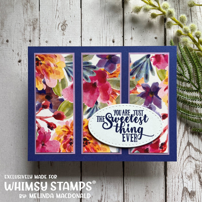 6x6 Paper Pack - Fabulous Florals - Whimsy Stamps