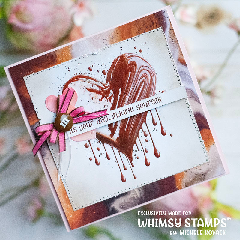 **NEW 6x6 Paper Pack - Chocolate, Caramel, Coffee - Whimsy Stamps