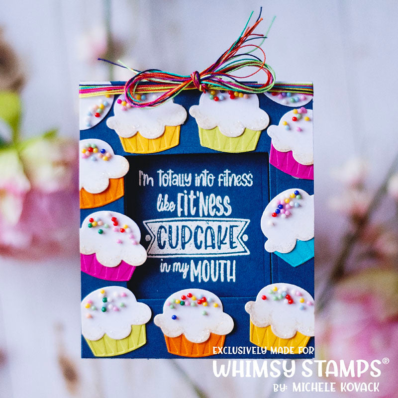 Cupcake Die Set - Whimsy Stamps