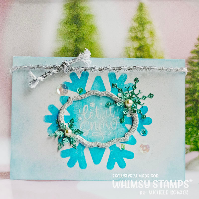 **PREORDER Winter Solstice Clear Stamps - Whimsy Stamps