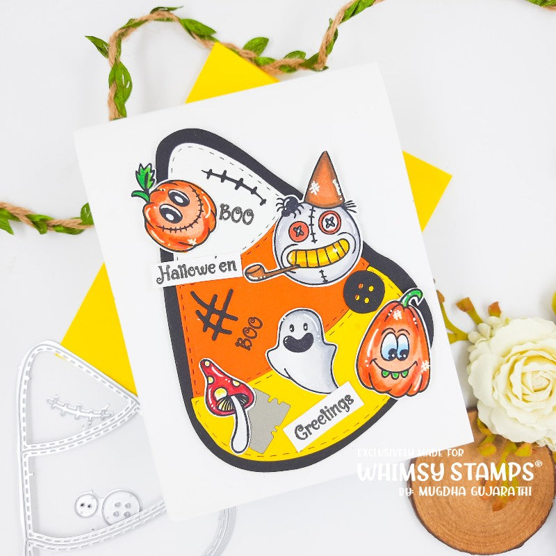 Primitive Candy Corn Die Set