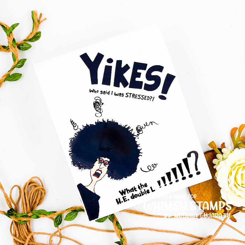 **NEW Yikes Word and Shadow Die Set