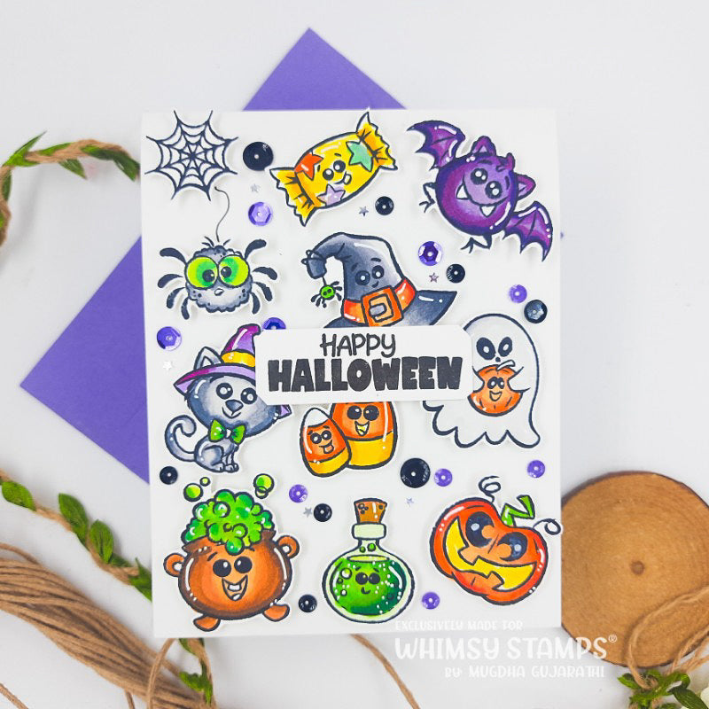 Spooky Season Icons Clear Stamps