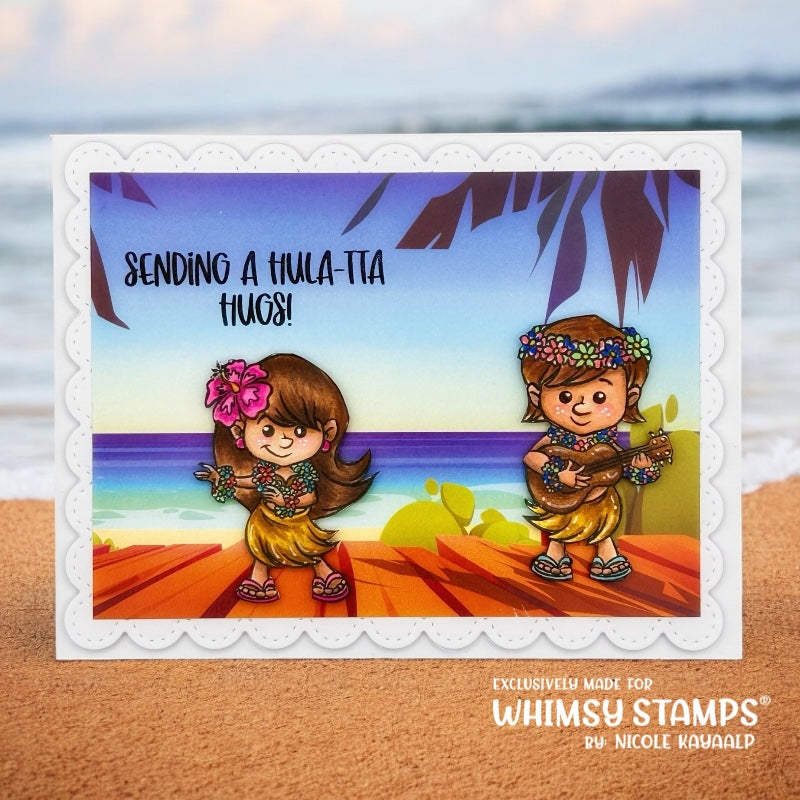 Aloha Kids Clear Stamps