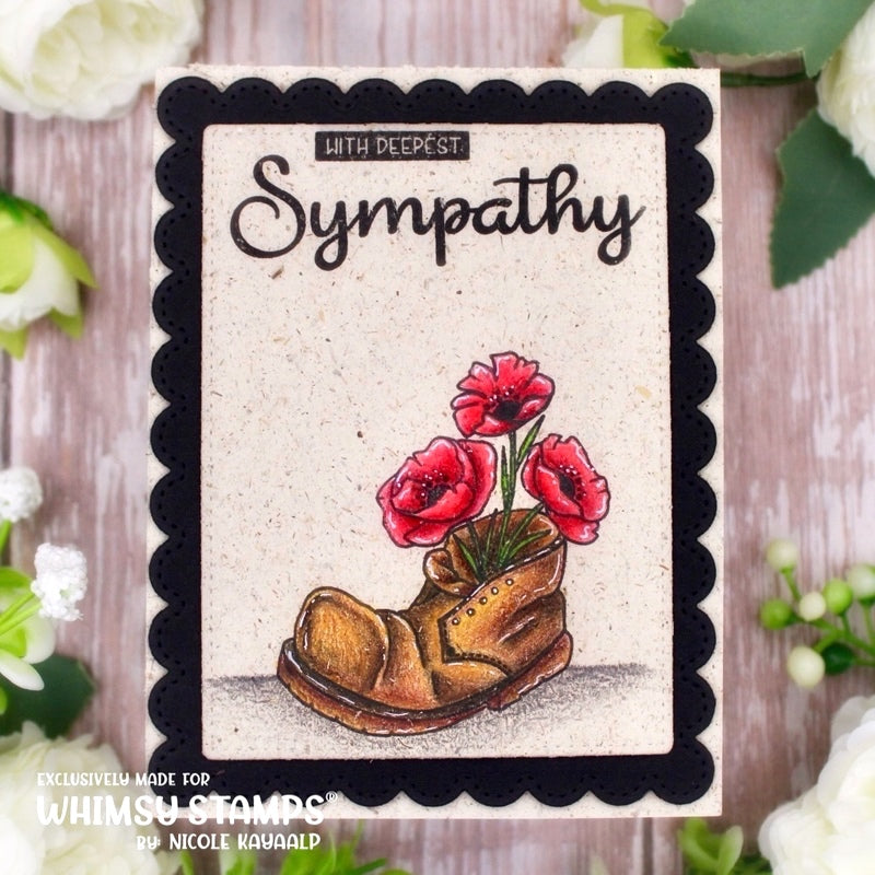 Poppy Remembrance Clear Stamps