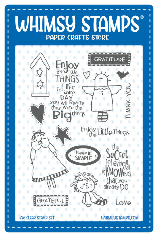 *NEW Prim Little Things Clear Stamps