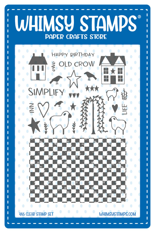 *NEW Prim Simplify Clear Stamps