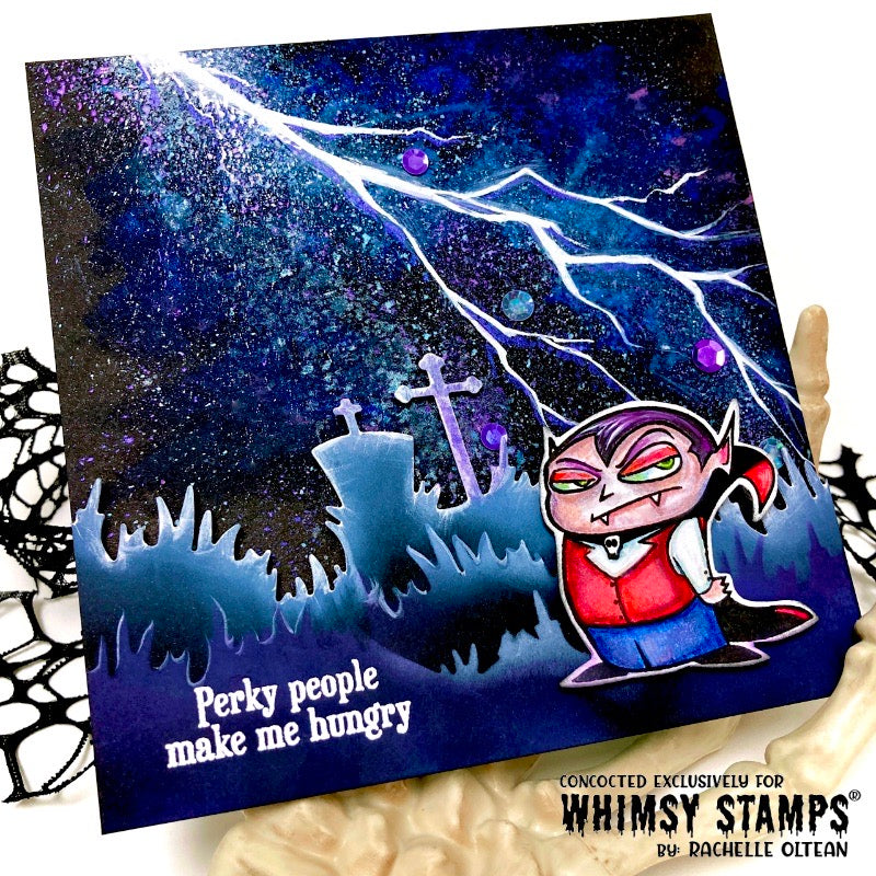 Howling Night Die Set - Whimsy Stamps