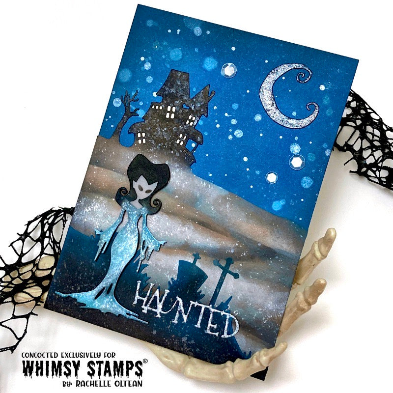 Elvira Moonlighting Die Set - Whimsy Stamps