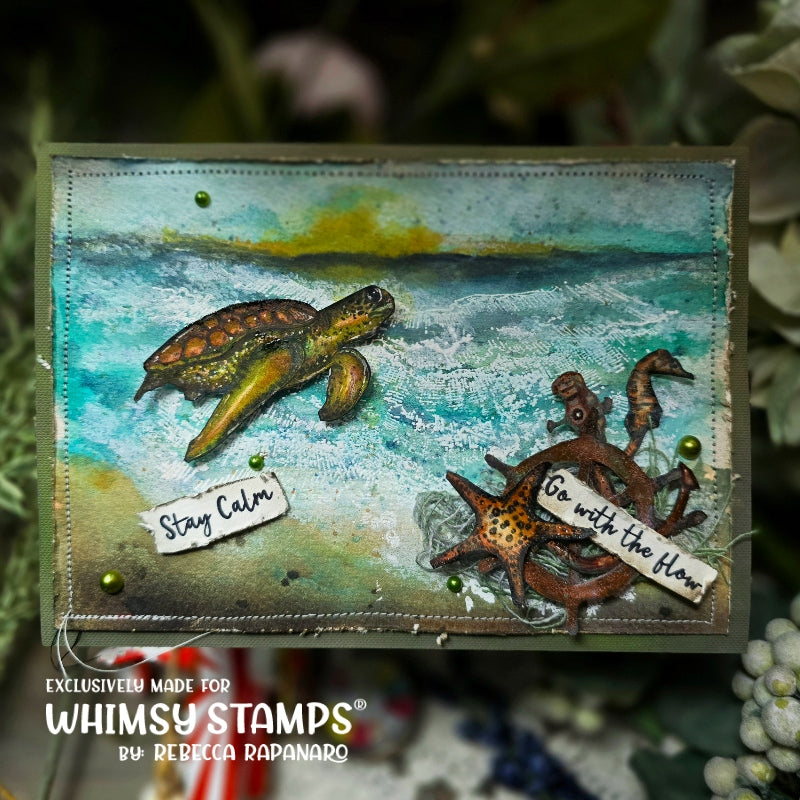 **NEW Salt Life Clear Stamps - Whimsy Stamps