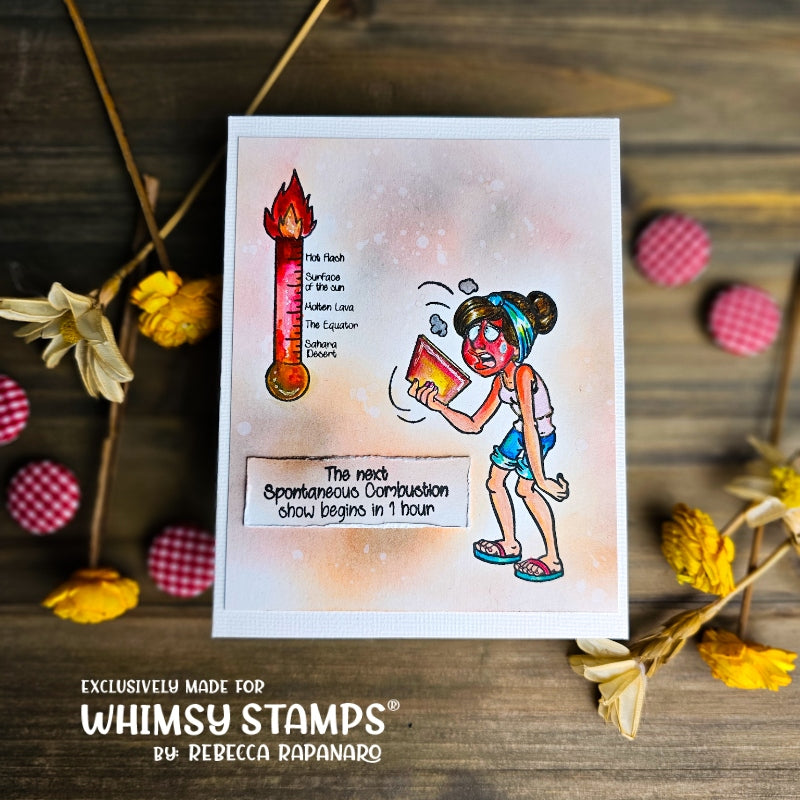 Menopause Clear Stamps - Whimsy Stamps