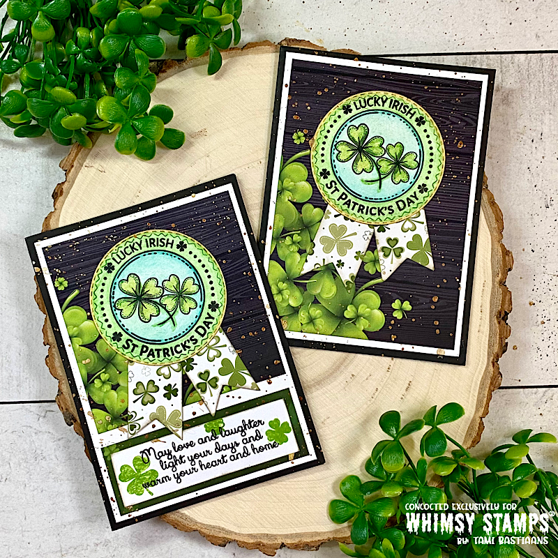 Slimline Paper Pack - St. Patrick's Day - Whimsy Stamps