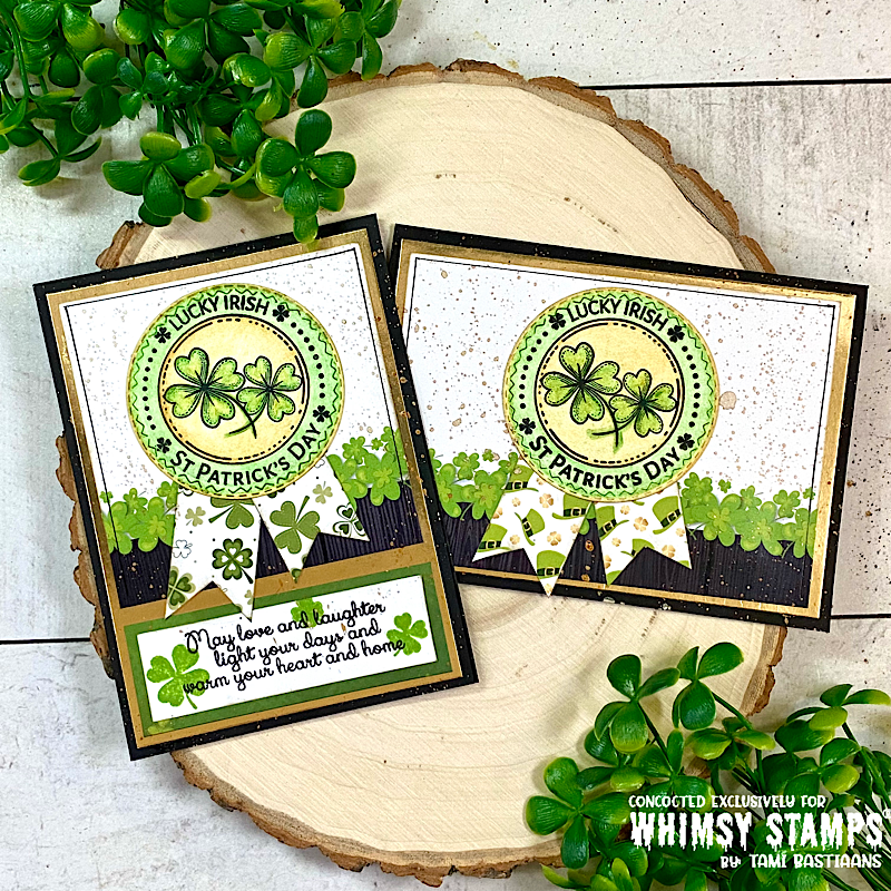 Slimline Paper Pack - St. Patrick's Day - Whimsy Stamps